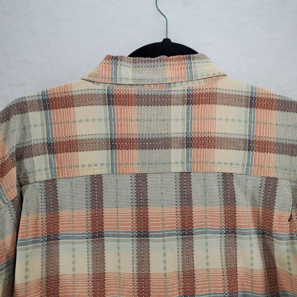 XXL The Territory Ahead Plaid Shirt Button Down Men's Long Sleeve Pocket - Picture 8 of 13